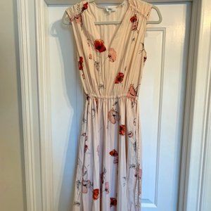 Vince Floral Print Dress